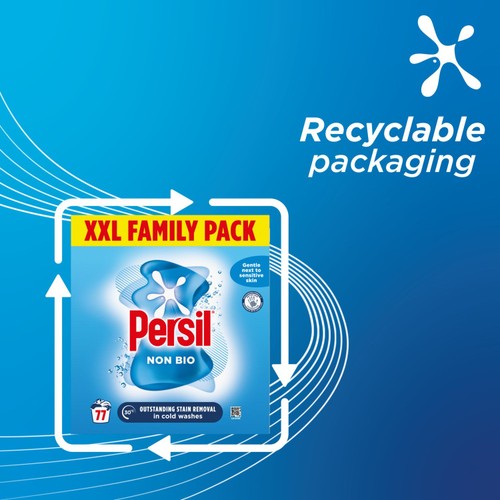 Persil Non Bio Laundry Detergent Washing Liquid 95 Washes