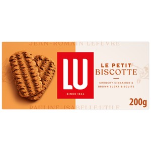 LU Petit Biscotte Cinnamon & Brown Sugar Biscuits