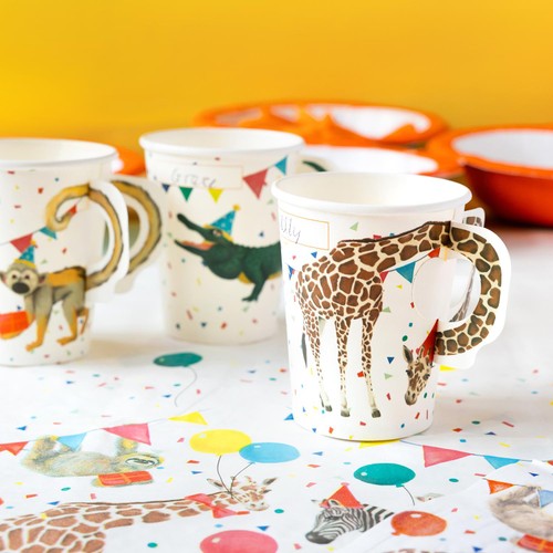 Talking Tables Safari Animal Paper Party Cups