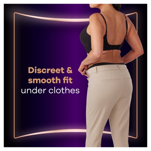 Always Discreet Incontinence Pants Boutique Underwear Black L