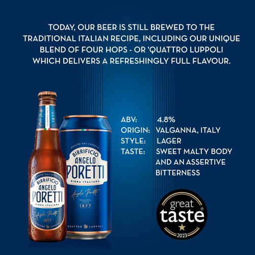 Birrificio Angelo Poretti Lager Beer Bottles