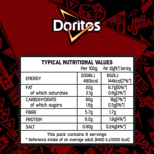Doritos Sizzling Beef Taco