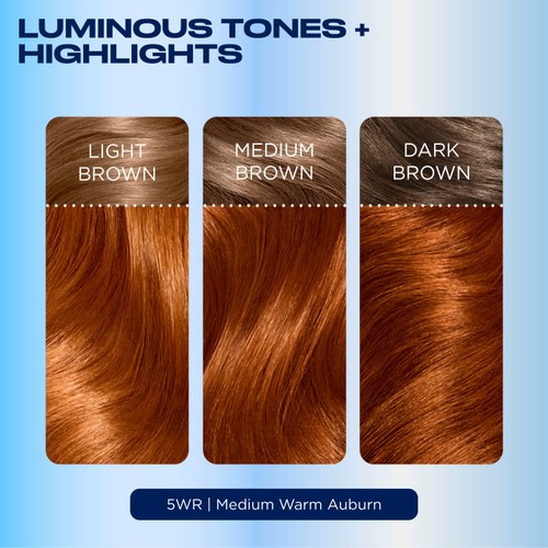 Clairol Nice'n Easy Hair Dye, 5WR Medium Warm Auburn