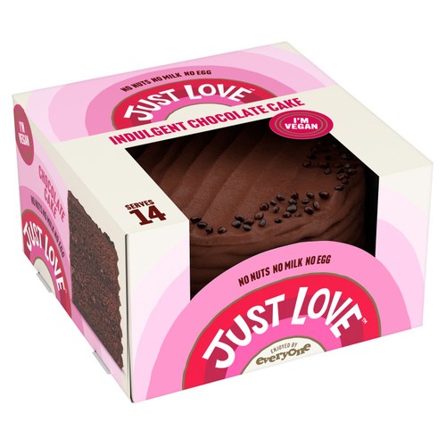 Just Love Indulgent Chocolate Cake Serves 14