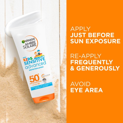 Ambre Solaire Kids Sensitive Sun Protection Lotion SPF 50+