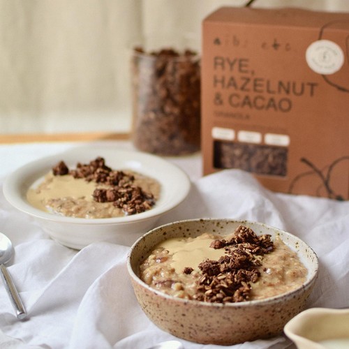 nibs etc. Rye, Hazelnut & Cacao Granola