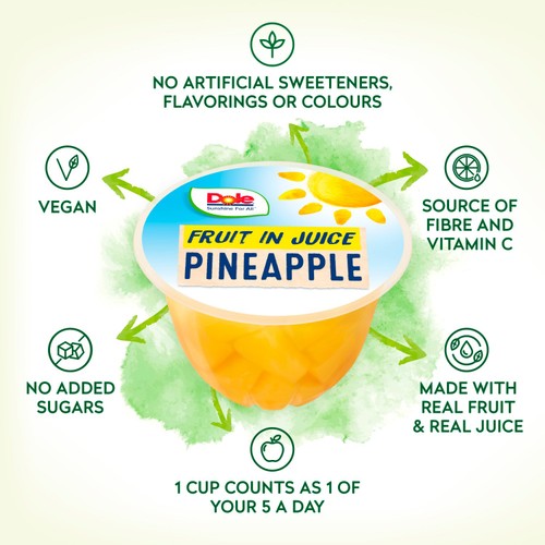 Dole Pineapple In Juice Pot 