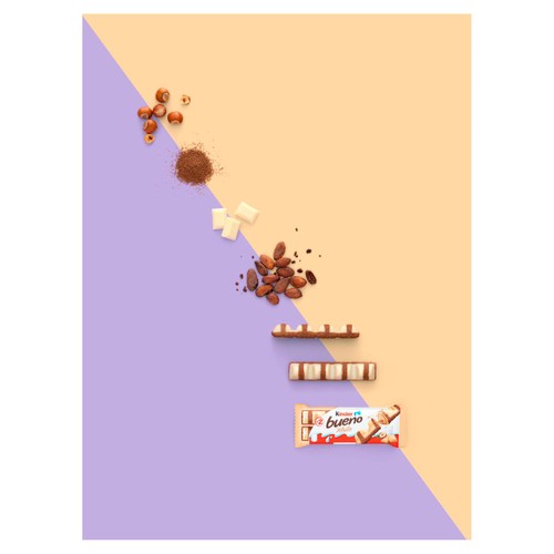 Kinder Bueno White Chocolate & Hazelnut Bars Multipack