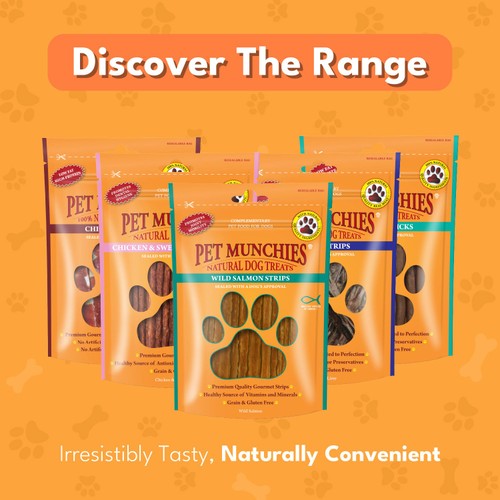 Pet Munchies Wild Salmon Strips