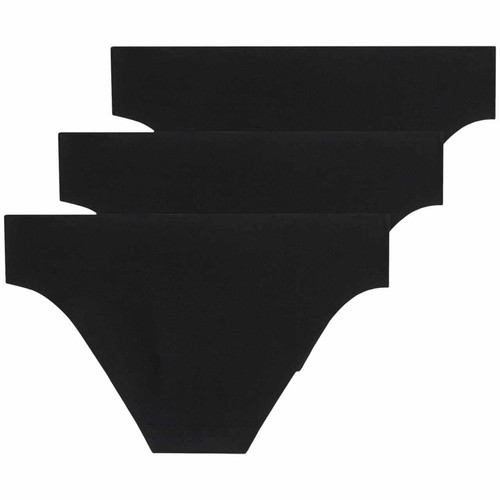 M&S Womens Brazilian Knickers, 8, Black