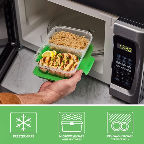 Sistema Nest It Meal Prep Containers 870ml 5 Pack Airtight