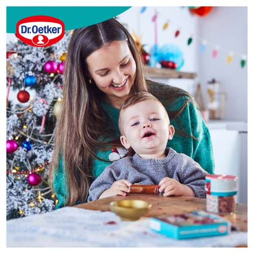 Dr Oetker 4 Christmas Glitter Decorating Writing Icing