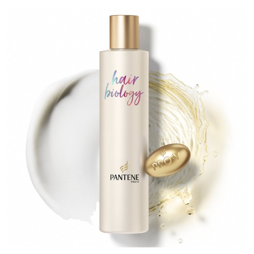 Pantene Hair Biology Defrizz & Illuminate Shampoo