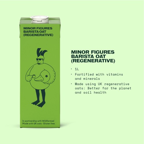 Minor Figures Wildfarmed Barista Oat
