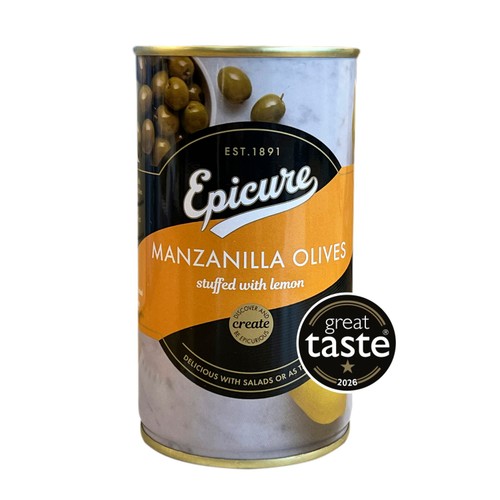 Epicure Manzanilla Stuffed Olives with Lemon MSG FREE