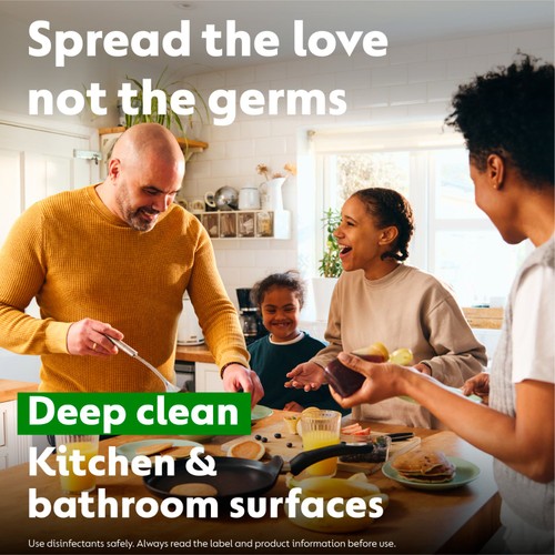 Dettol Antibacterial Disinfectant Surface Cleaning Spray Lime & Mint