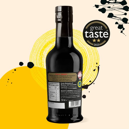 Mazzetti Aged Balsamic Vinegar Black Label 5 Leaf