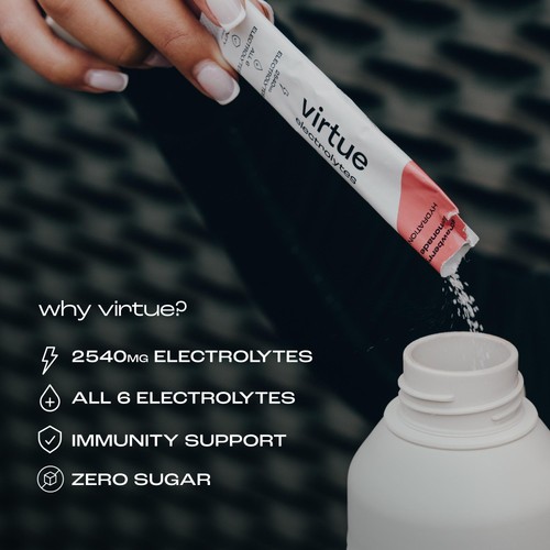 Virtue Electrolytes Hydration - Mango Passionfruit