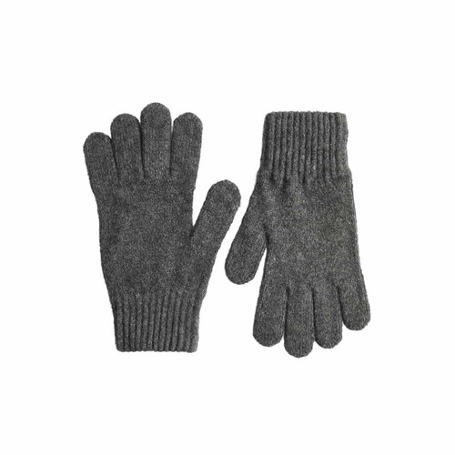 M&S Knitted Gloves, Charcoal