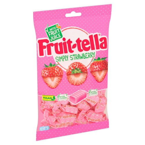 Fruit-tella Simply Strawberry Soft Chew Sweets