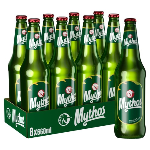 Mythos Premium Greek Lager Beer Bottle