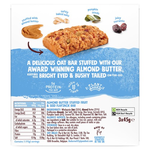 Pip & Nut Almond Butter Stuffed Original Oat Bar