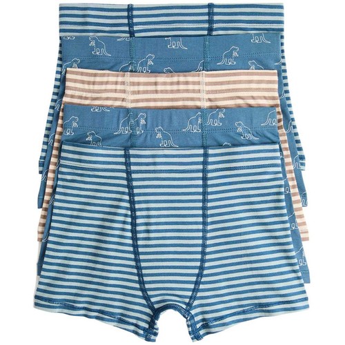 M&S Dino Stripe Trunks, 9-10 Years, Blue 