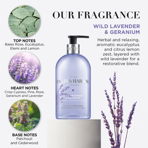 Baylis & Harding Wild Lavender & Geranium Hand Wash