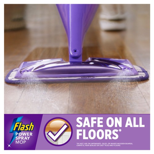 Flash Power Mop Washable Starter Kit, All-In-One Mopping System