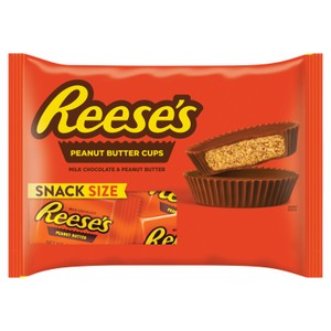 Reese's Milk Chocolate & Peanut Butter Cups Snacksize 5 Pack 77g (non GMO)