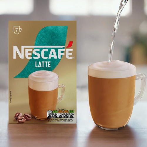 Nescafe Latte Instant Coffee Sachets