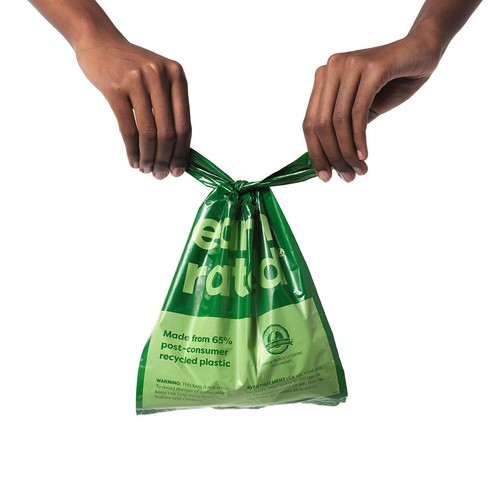 Earth Rated Poop Bags Lavender Tie Handle Bags
