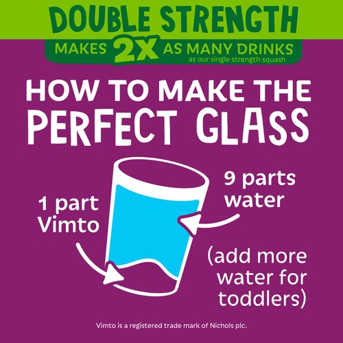 Vimto Double Concentrate No Added Sugar Squash