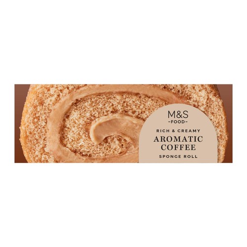 M&S Coffee Sponge Roll