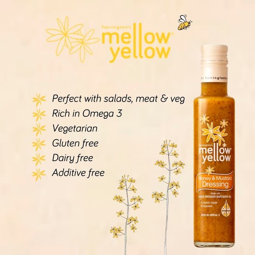 Farringtons Mellow Yellow Honey & Mustard Dressing