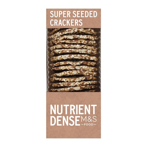 M&S Nutrient Dense Super Seeded Crackers