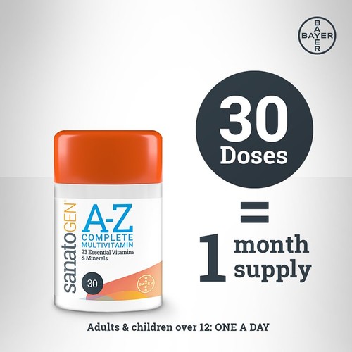Santogen A-Z Complete Multivitamin Tablets 