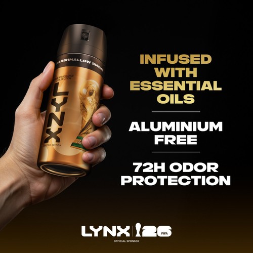 Lynx Men Marshmallow Smoke 72h Fine Fragrance Premium Deodorant