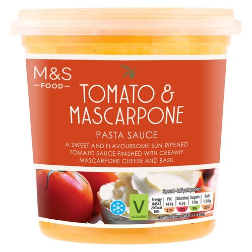 M&S Tomato & Mascarpone Sauce