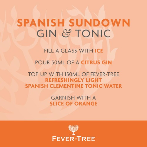 Fever-Tree Light Spanish Clementine Tonic Water
