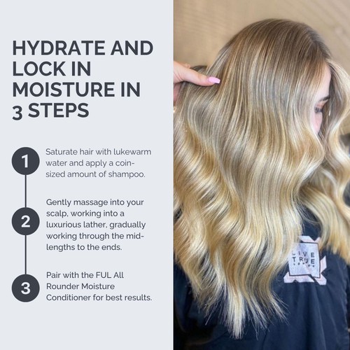 FUL All-Rounder Shampoo for Dry, Damaged & Frizzy Hair