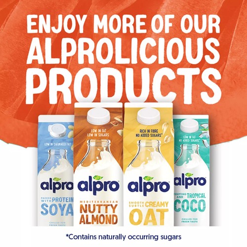 Alpro Almond No Sugar Chilled Dairy Free Drink