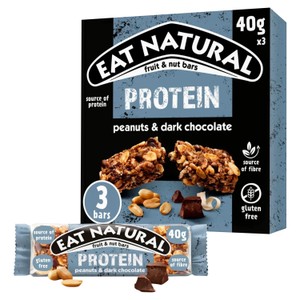 Eat Natural Protein Packed Peanuts & Chocolate Multipack 3 Bars3x40g