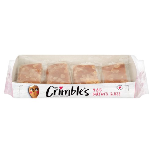 Mrs Crimble's Gluten Free Bakewell Slices