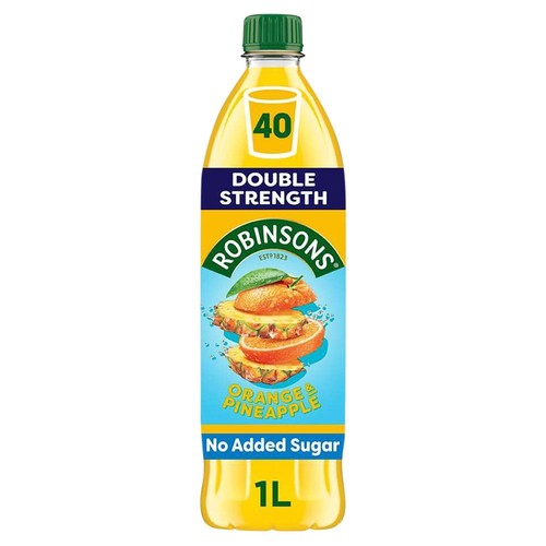 Robinsons Double Strength Orange & Pineapple Squash