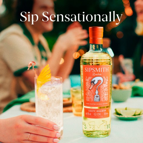 Sipsmith Zesty Orange Gin - Ocado