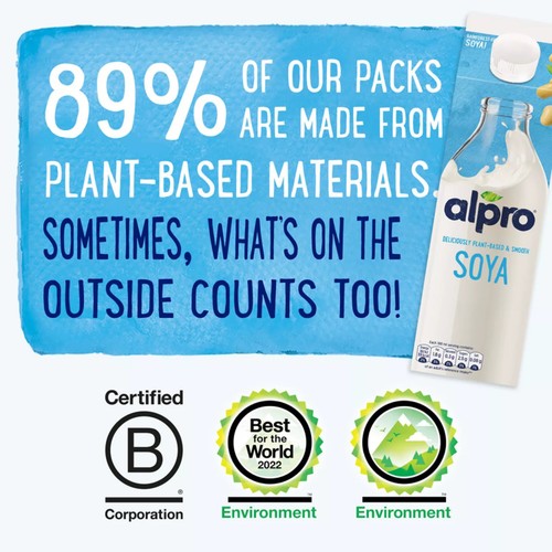 Alpro Soya Vanilla Original Long Life Dairy Free Drink