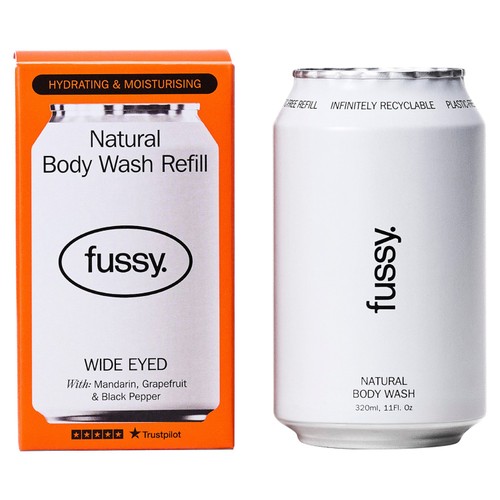 Fussy Natural Body Wash Refill Wide Eyed