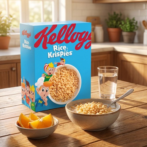 Kellogg's Rice Krispies Breakfast Cereal 430g