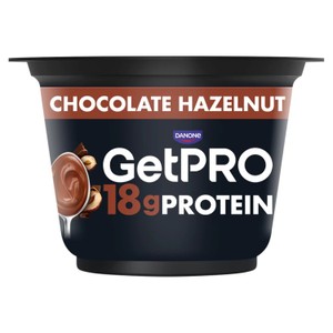 GetPro 18g Chocolate & Hazelnut High Protein Pudding 180g